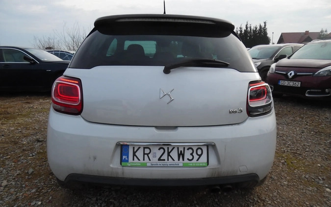 Citroen DS3 cena 10900 przebieg: 114000, rok produkcji 2016 z Nysa małe 154